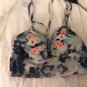 Hollister tie bikini top